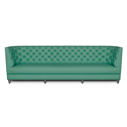 Przejdź do produktu Loża MISAM – pikowana sofa w stylu glamour
