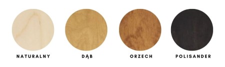 Drewniana Mapa Świata - 120x60cm