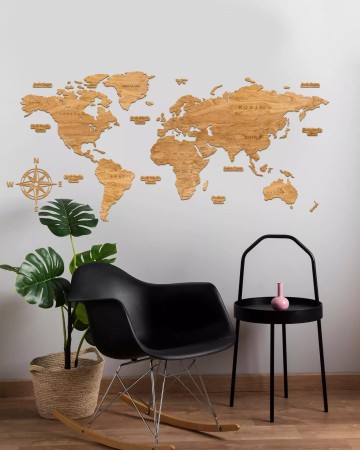 Róża wiatrów na ścianę