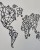 Drewniana Mapa Świata Geometryczna - 120x60cm